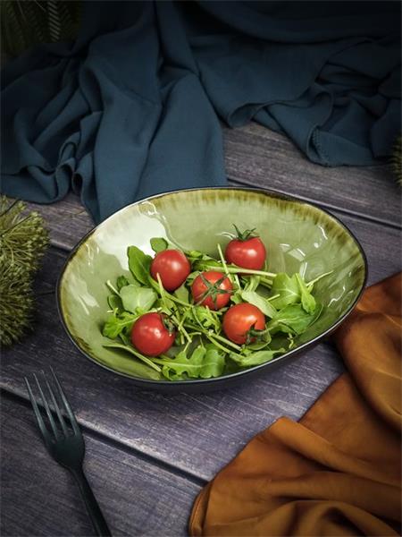 Салатник 19,5x16,5 см h 5 см, MOSSA