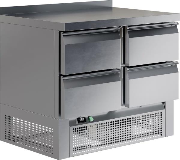 Стол морозильный RESTOINOX SHN-22SNE-B (нижн. расп. агр. 4 ящ.)