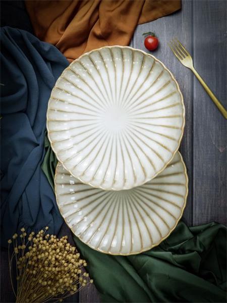 Тарелка d 27,4 см h 3,8 см, ASTERA PEARL	