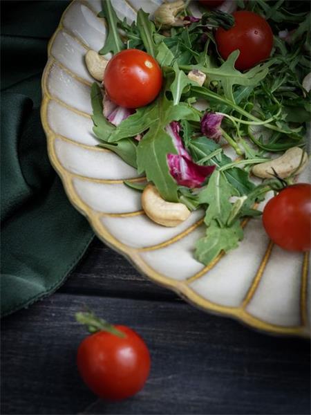 Тарелка d 27,4 см h 3,8 см, ASTERA PEARL	