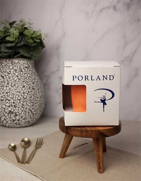 Кружка Porland Seasons 260 мл, оранжевая, подарочная упаковка