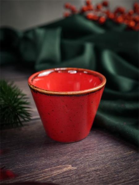 Соусник d 6 см h 4.5 см 50 мл фарфор цвет красный Seasons