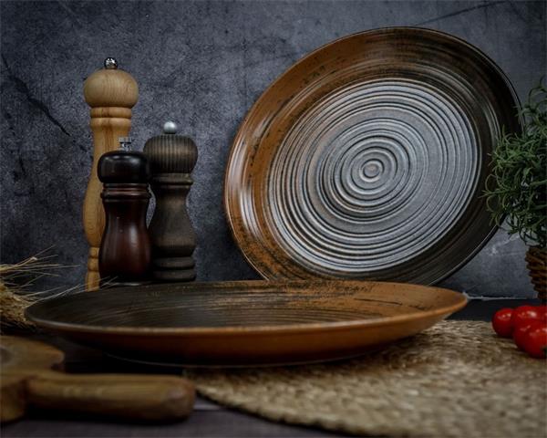 Набор тарелок Lykke Brown 30 см, 2 шт