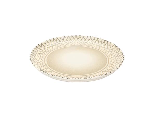 Тарелка мелкая 23 см Stoneware Hexa