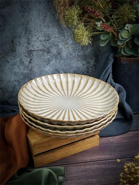 Тарелка d 27,4 см h 3,8 см, ASTERA PEARL	