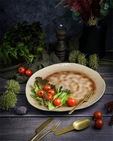 Блюдо овальное 32,5x28,5 см h 3 см, LAGUNA OLD ROSE