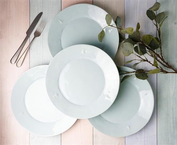 Тарелка d 27,4 см, керамика, цвет голубой, CERAMIQUE ABEILLE