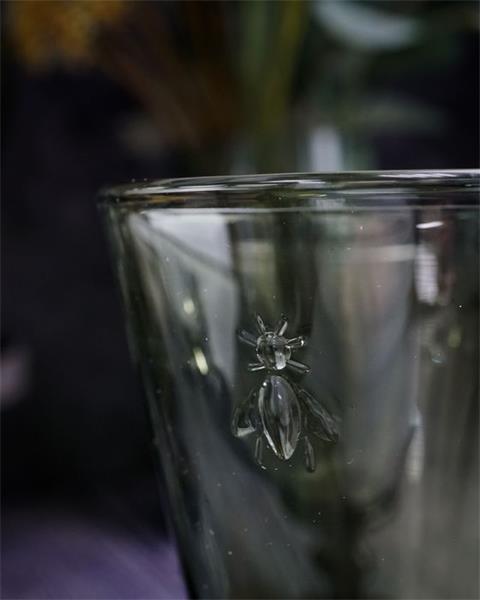 Бокал для вина 240 мл, h 14,1 см, d 8,5 см, цвет оливковый ABEILLE  OLIVE (замена 611014)