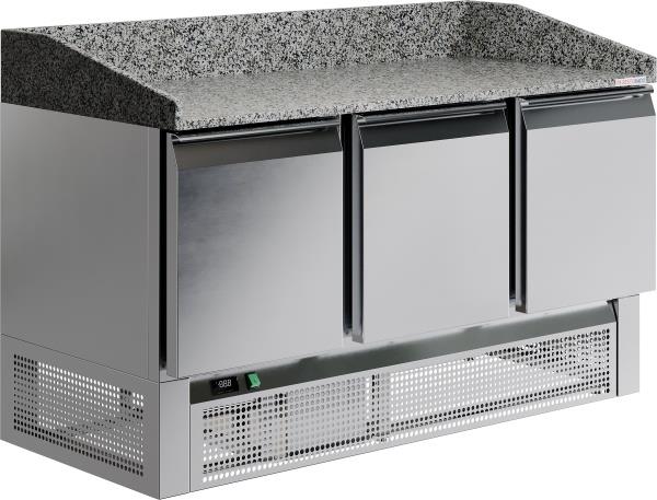 Стол холодильный для пиццы RESTOINOX PZS4-111GNE (нижн. расп. агр)