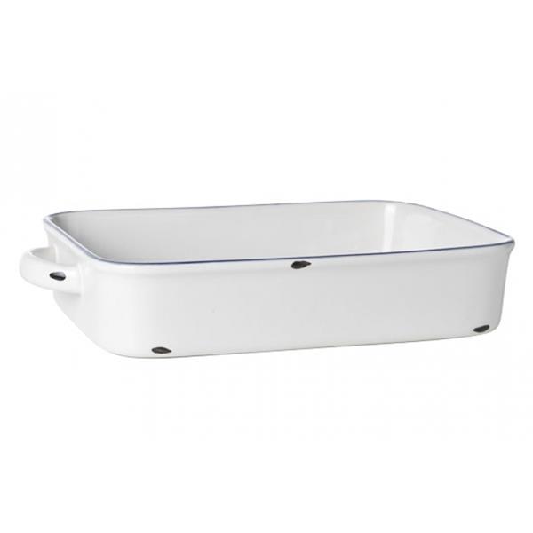 Блюдо с ручками 22-25,5x17 см h 5 см, ANTOINETTE