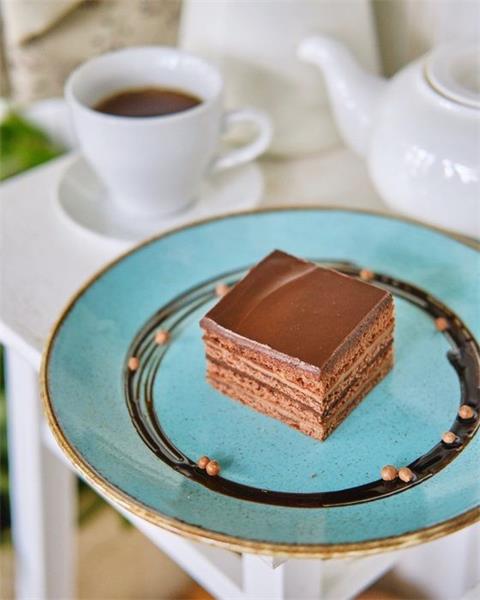 Porland Набор десертных тарелок 18 см (4 предмета), бирюзовый