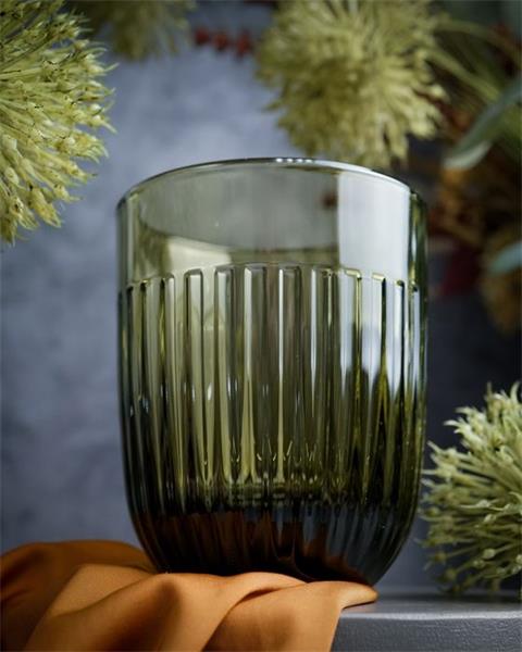 Стакан O/F 290 мл, h 9,5 см, d 8 см, цвет зеленый OUESSANT OLIVE	