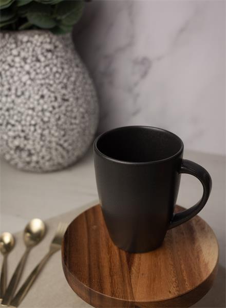 Кружка Porland Seasons 260 мл, черная, подарочная упаковка