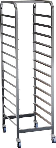 Тележка-шпилька RESTOINOX ТШРПШ-12 600х400 загрузка с широкой стороны