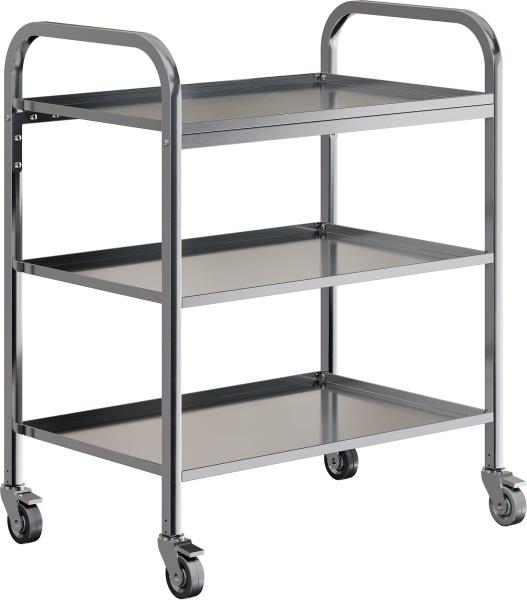 Тележка сервировочная RESTOINOX ТС-3-8/5