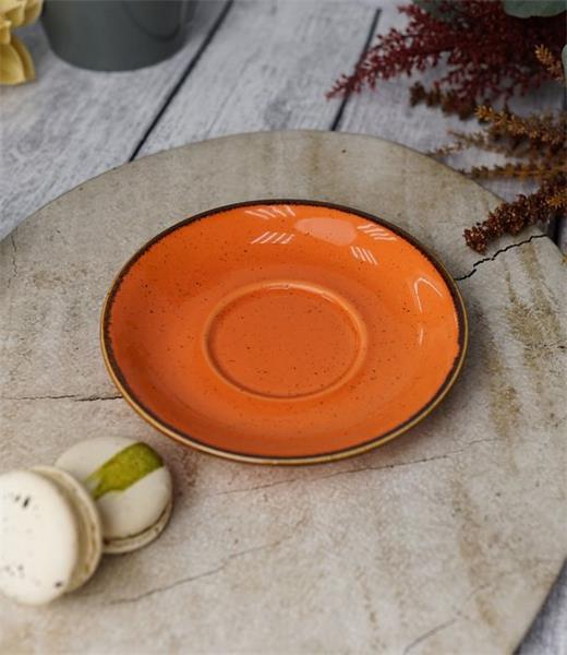 Porland Набор чайных пар 340 мл Сизонс (4 предмета), оранжевый