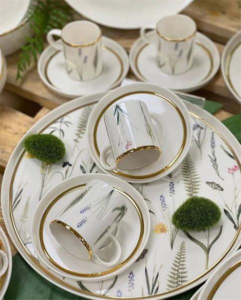 Чайная пара Porland Botanical 200 мл, четыре пары