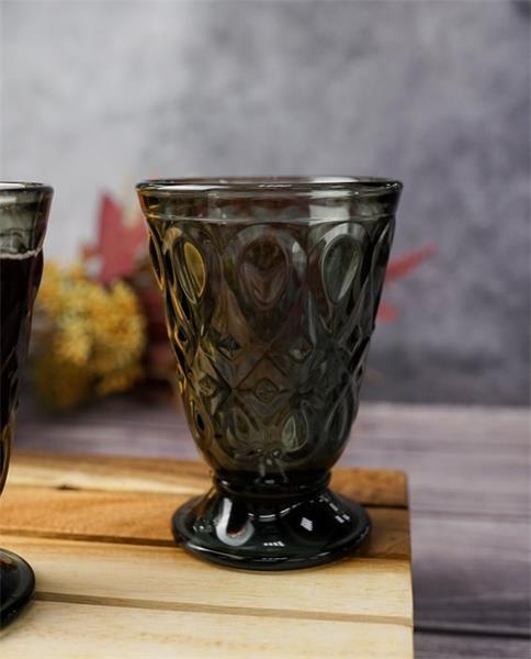 Стакан на ножке, 200 мл, h 11,3 см, d 8 см LYONNAIS anthracite