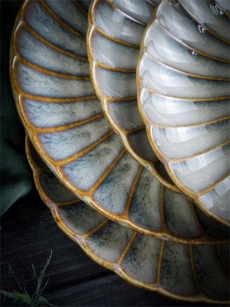 Тарелка d 20,8 см h 2,8 см , ASTERA PEARL