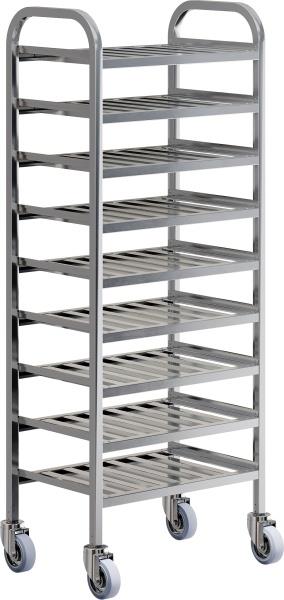 Тележка шпилька RESTOINOX ТШСПР-9/304 (для подносов до 380х530мм)