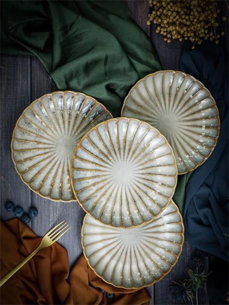 Тарелка d 20,8 см h 2,8 см , ASTERA PEARL