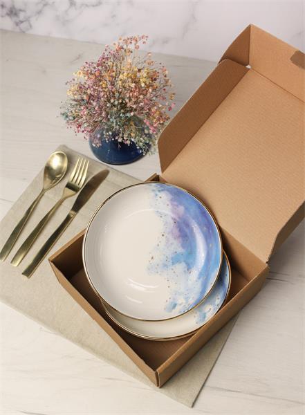 Набор салатников Porland Cosmos 415 мл 2шт, подарочная коробка