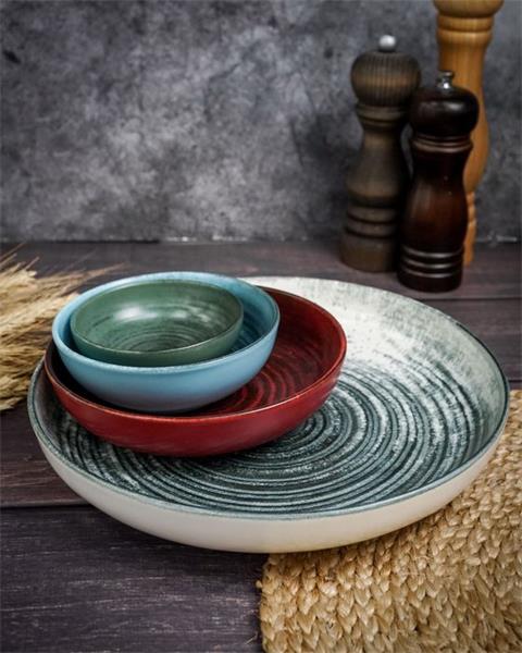 Набор салатников Lykke Turquoise 250 мл, 4 шт