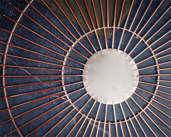 Корзина для фруктов d 30 см, h 15,5 см, металл, цвет медный 