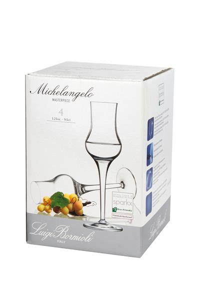 Набор рюмок для граппы 90 мл Michelangelo Masterpiece, хрустальное стекло, 4 шт.