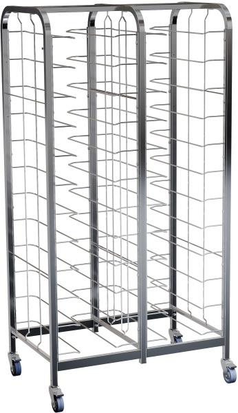 Тележка-шпилька двойная RESTOINOX ТШРППР-12х2/360/540-СО (под подносы старого образца, сварная)