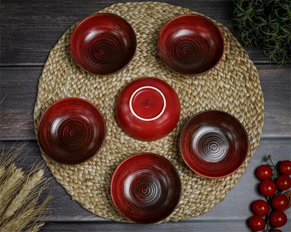 Набор соусников Lykke Red 95 мл, 6 шт