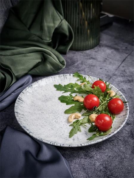 Тарелка мелкая 21 см, без борта