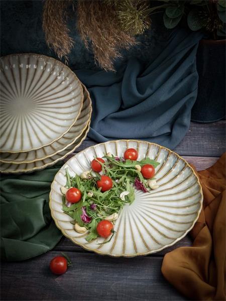 Тарелка d 27,4 см h 3,8 см, ASTERA PEARL	