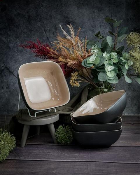 Салатник 17x17 см h 7,5 см, LAGUNA OLD ROSE