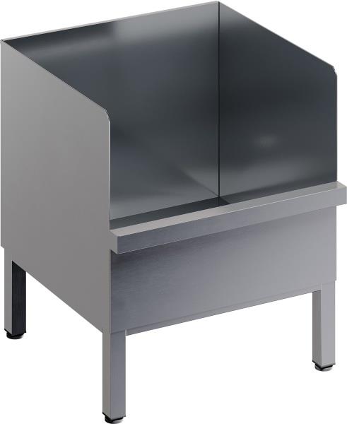Ванна моечная моповая RESTOINOX ВММ-1/6-3Ф фартук с 3-х сторон