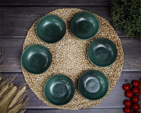 Набор соусников Lykke Green 95 мл, 6 шт
