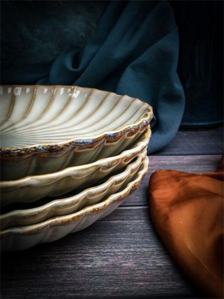 Тарелка d 27,4 см h 3,8 см, ASTERA PEARL	