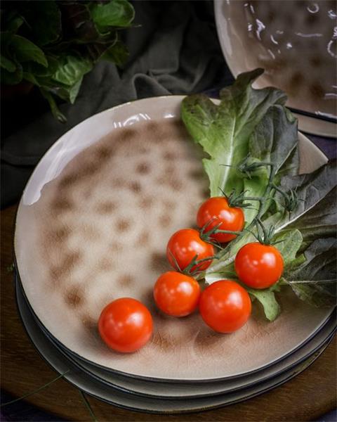 Тарелка d 20 см h 2 см, LAGUNA OLD ROSE