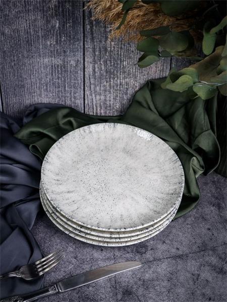 Тарелка мелкая 25 см, без борта