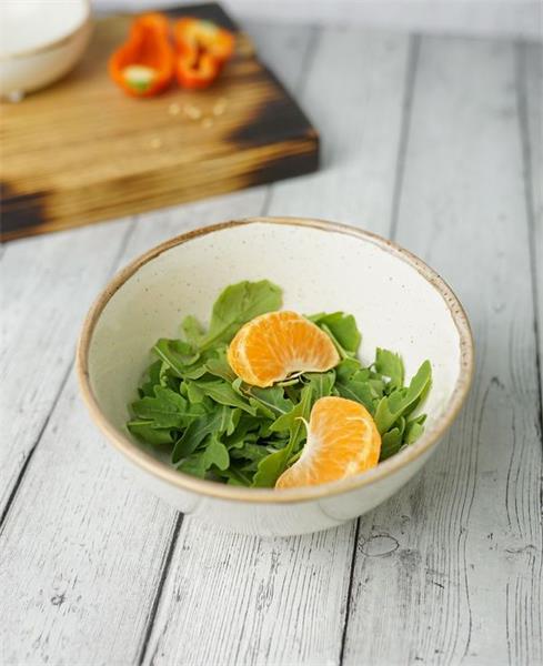 Салатник d 13 см h 6 см 335 мл фарфор цвет бежевый Seasons