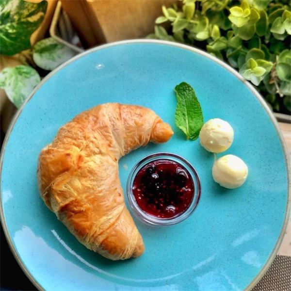 Porland Набор десертных тарелок 18 см (4 предмета), бирюзовый