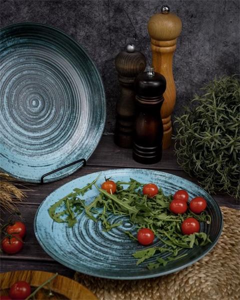 Набор тарелок Lykke Turquoise 30 см, 2 шт