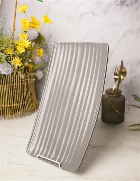 Блюдо прямоугольное, 36 x 20 cm, PEBBLE