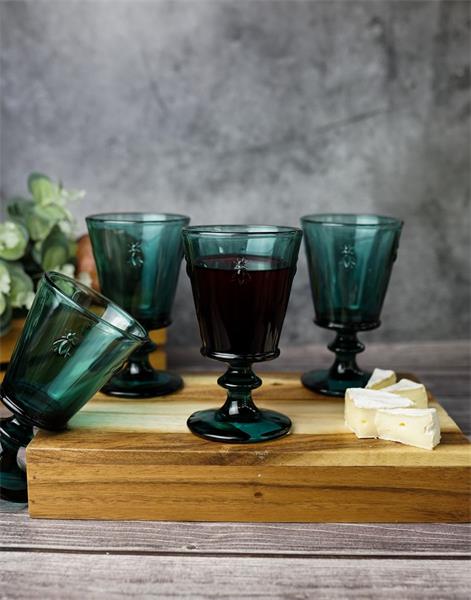 Бокал для вина 240 мл,  h 14,1 см, d 8,5 см ABEILLE BLEU NUIT