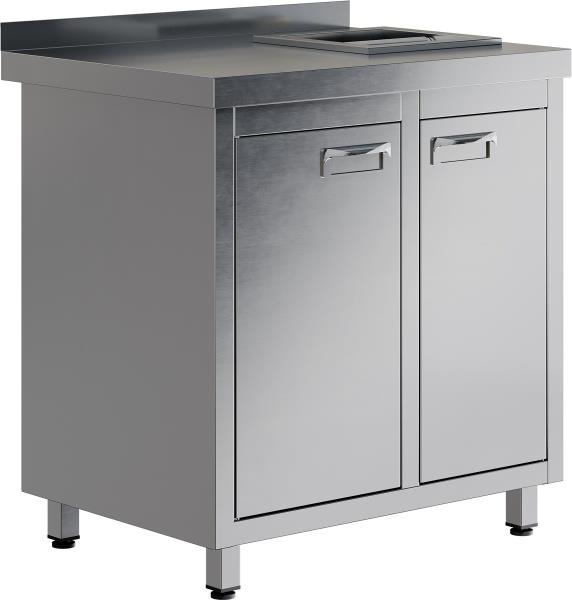 Барная станция для кофемашин RESTOINOX БСНКР-8/6-БП с нок-бокс