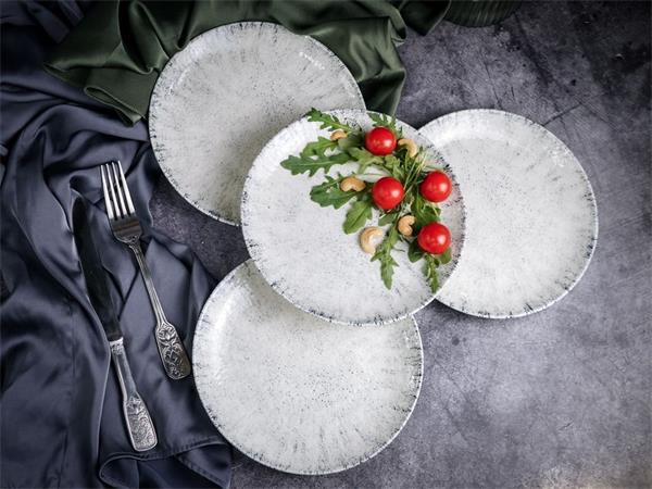 Тарелка мелкая 21 см, без борта