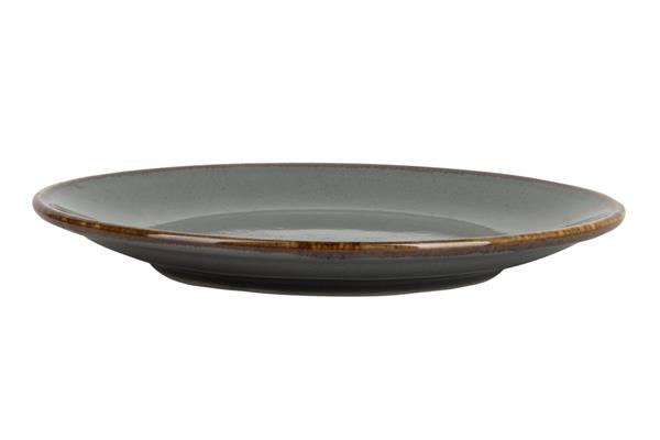 Porland Набор обеденных тарелок 28 см (2 предмета), тёмно-серый