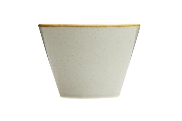 Чаша коническая d 9,5 см h 7 см 200 мл фарфор цвет серый Seasons