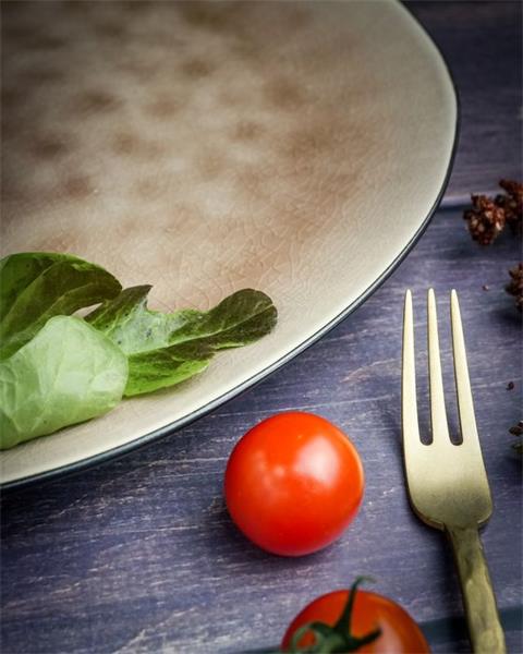 Тарелка овальная 27x23 см h 2 см, LAGUNA OLD ROSE