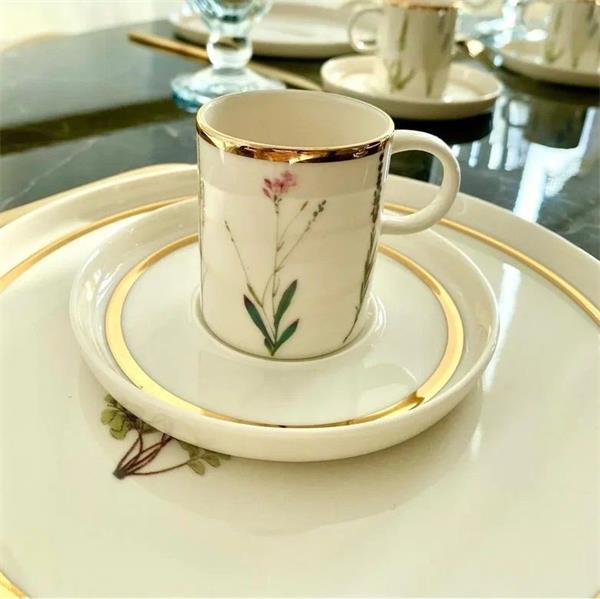 Чайная пара Porland Botanical 200 мл, четыре пары